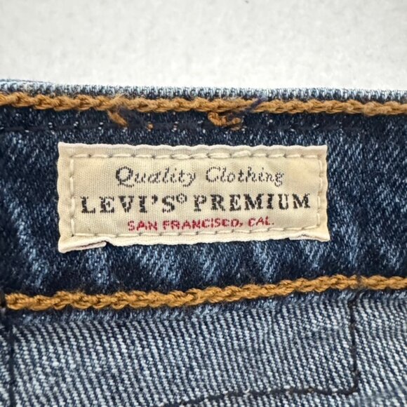 LEVI'S Wedgie Straight Button Fly Jeans - Picture 8 of 15